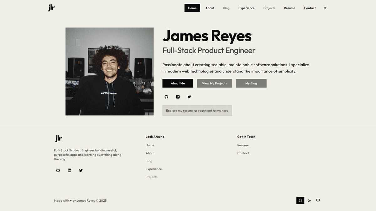 Portfolio Website
