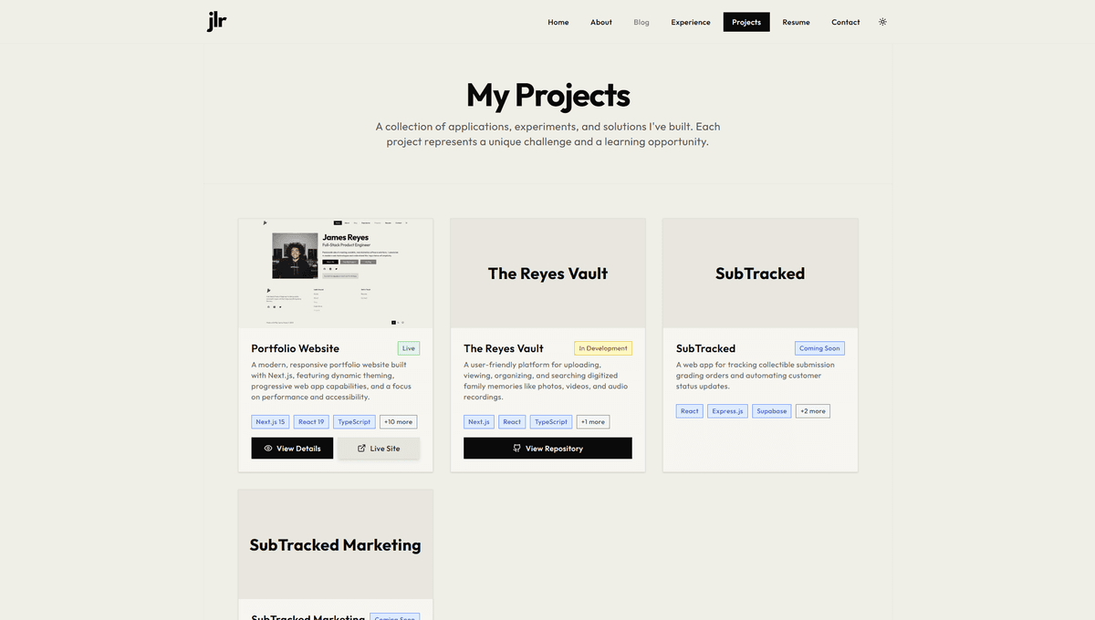 Portfolio Website